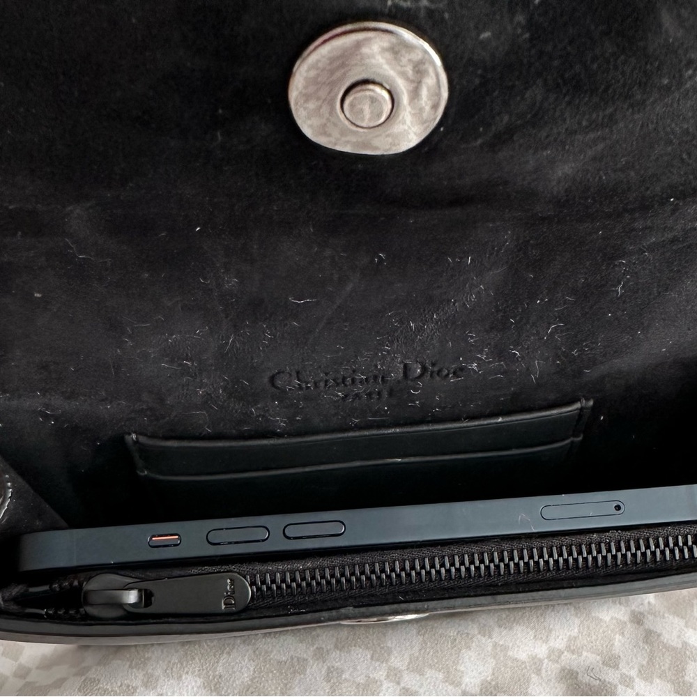 DIOR SADDLE BELT POUCH
BLACK MATTE - Picture 9 of 11